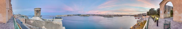 Dolní zahrady Československo ve Vallettě, malta — Stock fotografie