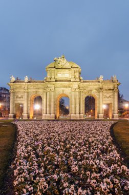 Puerta de alcala, madrid, İspanya