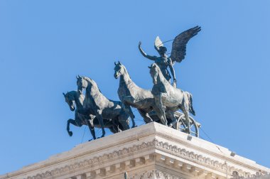 Ulusal Anıt Victor emmanuel, Roma, İtalya.