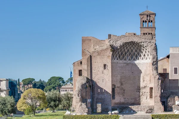 El Foro Romano en Roma, Italia. — Foto de Stock