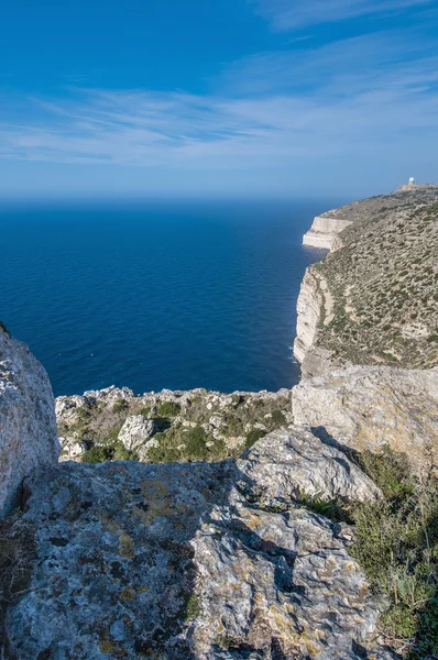 Les falaises de Dingli à Malte — Photo