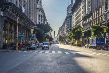 buenos aires Dikilitaşı (el obelisco).