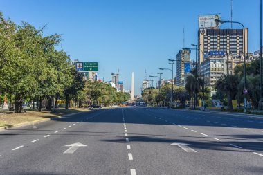 buenos aires Dikilitaşı (el obelisco).