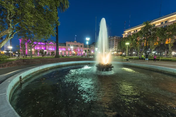 Plaza de mayo v buenos aires, argentina. — Stock fotografie