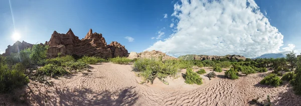 Quebrada de las Conchas, Сальта, Северная Аргентина — стоковое фото