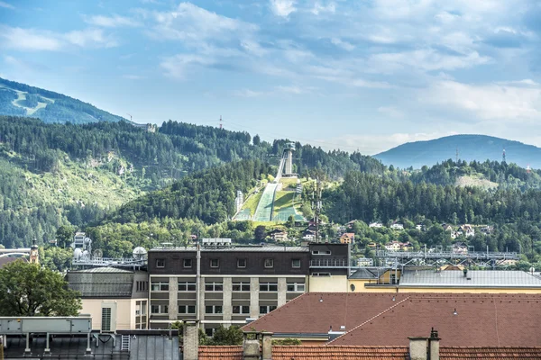 Torre Bergisel em Innsbruck, Áustria . — Fotografia de Stock