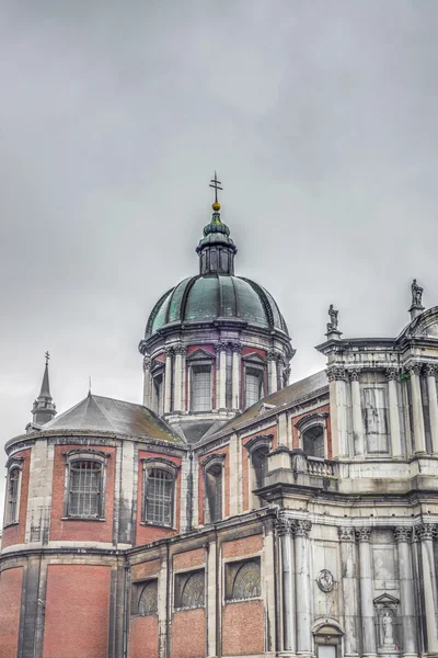 St Aubin's Cathedral, in Namur, Belgium. — Stock Photo, Image