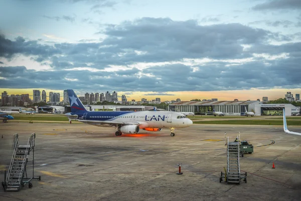 Jorge newbery flughafen, argentinien — Stockfoto