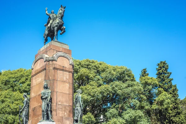 Carlos de Alvear statue in Buenos Aires, Argentina — Stock Photo, Image