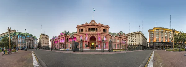 Casa rosada budynku w buenos aires, Argentyna. — Zdjęcie stockowe