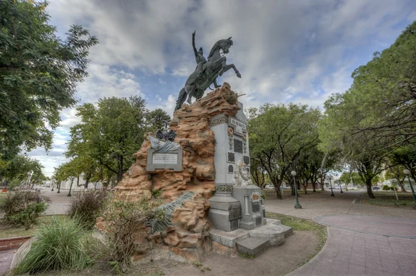 San martin-torget i gualeguaychu, argentina. — Stockfoto