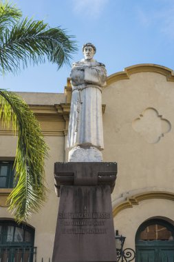 St francis assisi heykelinin jujuy, Arjantin.
