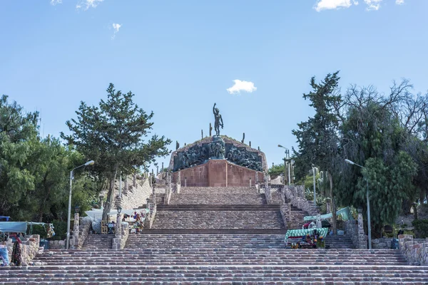 Eroi dell'indipendenza a Humahuaca, Argentina . — Foto Stock