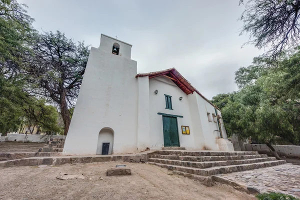 Kościół Santa rosa w mieście purmamarca, jujuy, Argentyna. — Zdjęcie stockowe