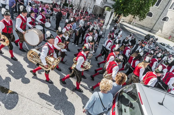 Salzburger dult festzug, salzburg, Avusturya — Stok fotoğraf