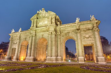 Puerta de alcala, madrid, İspanya