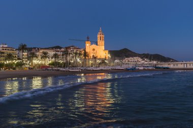 Sant bartomeu ben santa tecla Kilisesi, sitges, İspanya