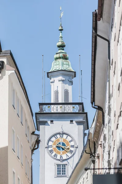 Oude stadhuis (altes rathaus) in salzburg, Oostenrijk — Stockfoto