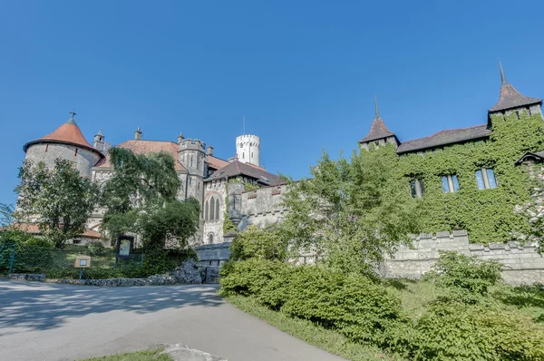 Castelo de Lichtenstein em Baden-Wurttemberg, Alemania — Fotografia de Stock