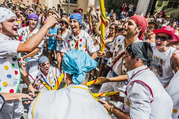 Ball de Pastorets at Festa Major in Sitges, Spain — Stock Photo, Image