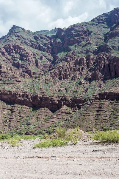 Quebrada de las conchas, salta, Severní argentina — Stock fotografie