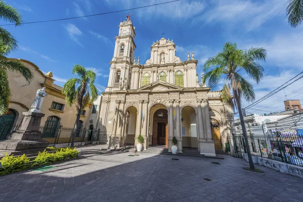 Ναός Σαν Φρανσίσκο ντε λα Σιουδάδ ντε Σαν Σαλβαδόρ ντε Χουτζουί, Αργεντινή. — Φωτογραφία Αρχείου