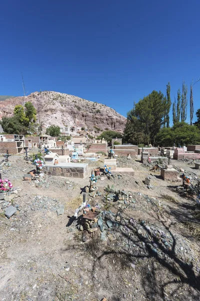 Mezarlık purmamarca, jujuy, Arjantin. — Stok fotoğraf