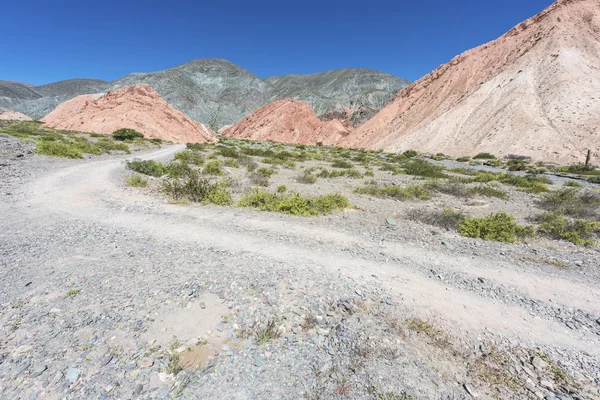 Los colorados v purmamarca, jujuy, argentina. — Stock fotografie