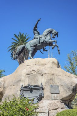 San martin meydanda mendoza, Arjantin.