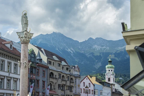 Coloana Sfânta Ana din Innsbruck, Austria . — Fotografie, imagine de stoc