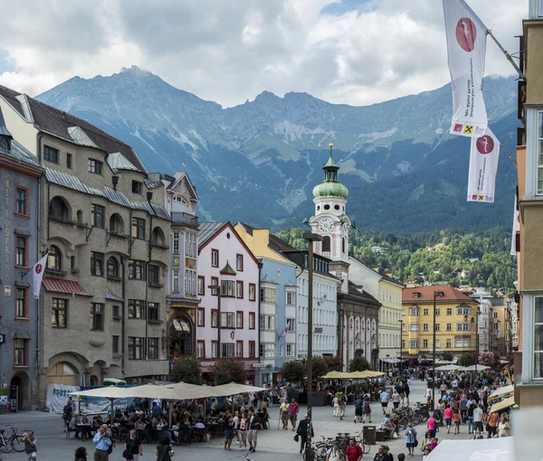 Rue Maria Theresien à Innsbruck, Autriche . — Photo