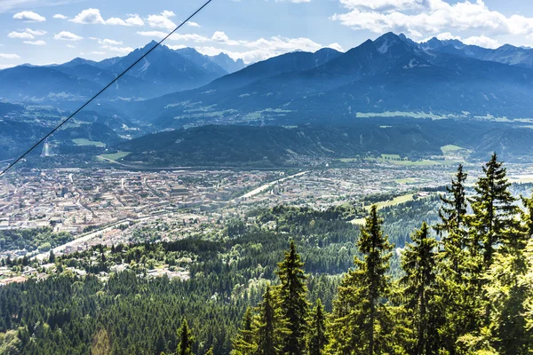 Montaña Nordkette en Tirol, Innsbruck, Austria . —  Fotos de Stock
