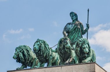 Siegestor, zafer takı, Münih, Almanya
