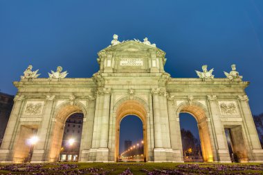 Puerta de alcala, madrid, İspanya