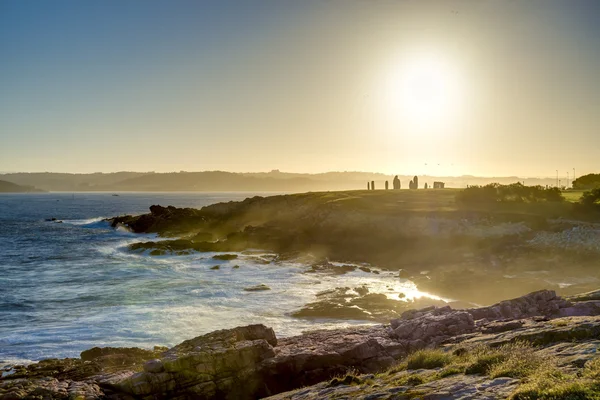 Menhirs park in een coruna, Galicië, Spanje — Zdjęcie stockowe