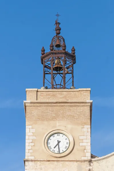 Sant bartomeu jag santa tecla kyrkan i sitges, Spanien — Stockfoto