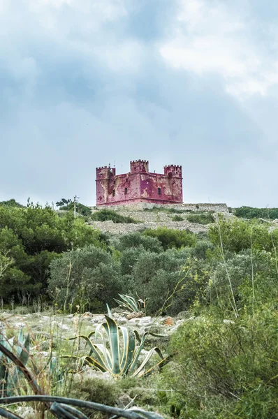 Torre di Sant'Agata a Malta — Foto Stock