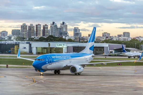 Aeroporto Jorge Newbery, Argentina — Foto Stock