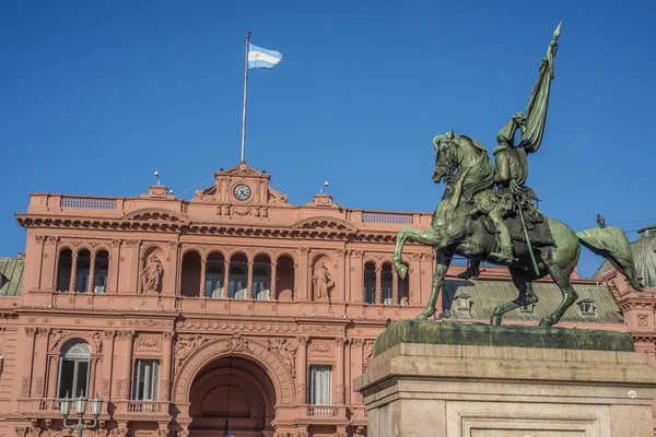Manuel belgrano standbeeld in buenos aires, Argentinië — Stockfoto