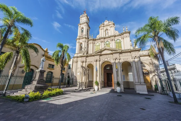 Ναός Σαν Φρανσίσκο ντε λα Σιουδάδ ντε Σαν Σαλβαδόρ ντε Χουτζουί, Αργεντινή. — Φωτογραφία Αρχείου