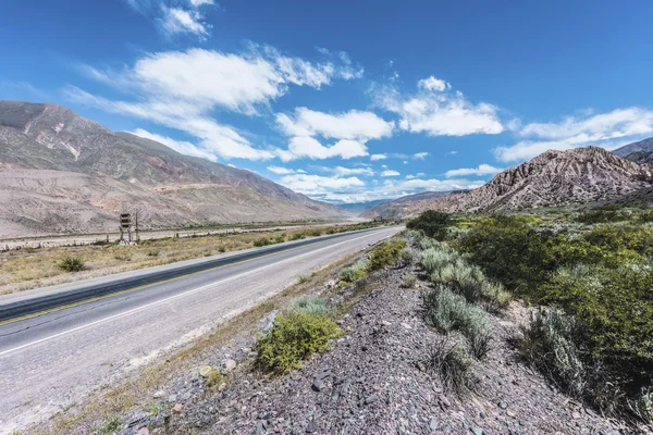 Hornillos op quebrada de humahuaca, Argentinië. — Stockfoto