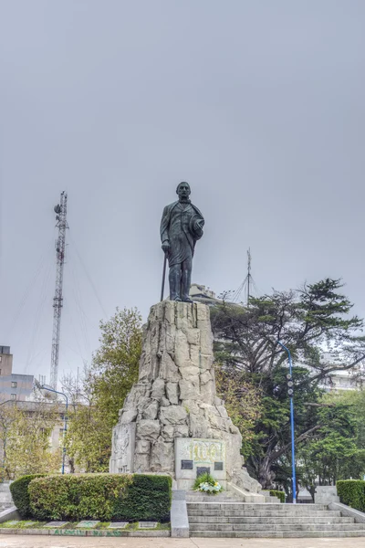 Пам'ятник Сан-Мартін в Мар-дель-Плата, Аргентина — стокове фото