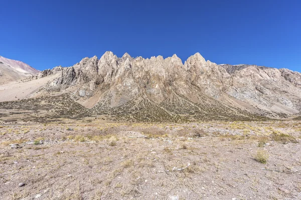 メンドサ、アルゼンチンの penitentes 山 — ストック写真