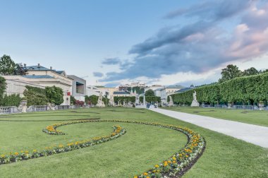 Mirabell Bahçe (mirabellgarten), salzburg, Avusturya