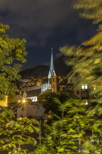 Iglesia parroquial de San Nicolás en Innsbruck, Austria — Foto de Stock