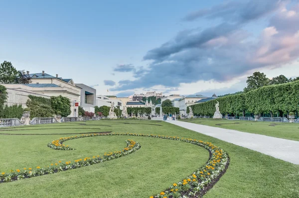 Mirabell Garden (Mirabellgarten) at Salzburg, Austria — Stock Photo, Image