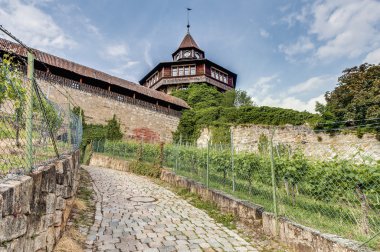 Esslingen am neckar castle'nın büyük kule, Almanya