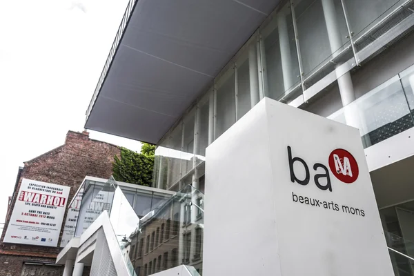BAM (beaux-arts muzeum) v mons, Belgie. — Stock fotografie