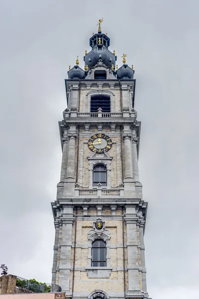 Zvonice Mons v Belgii. — Stock fotografie