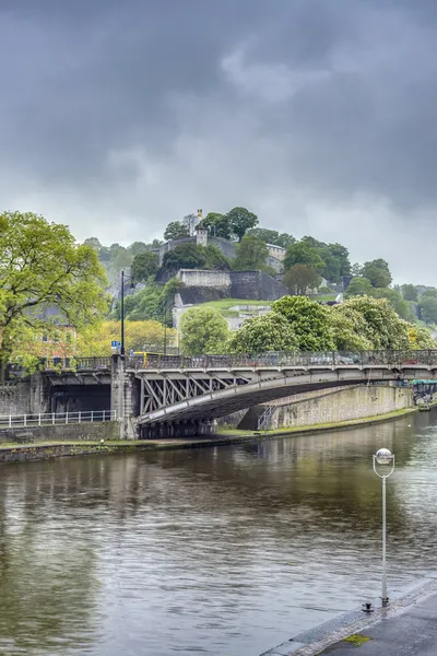 Namur citadellet, regionen Vallonien, Belgien — Stockfoto